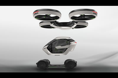 Ital Design Airbus Pop Up Urban Autonomous Mobility Project